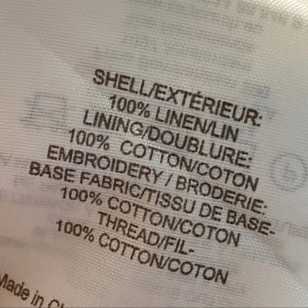 Tory Burch Ivory Embroidered Ruby Linen Faux Wrap Skirt - Picture 3 of 11